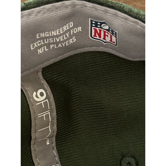 Green Bay Packers New Era 9FIFTY Snapback Cap NFL Logo Green/Gray - Picture 7 of 7